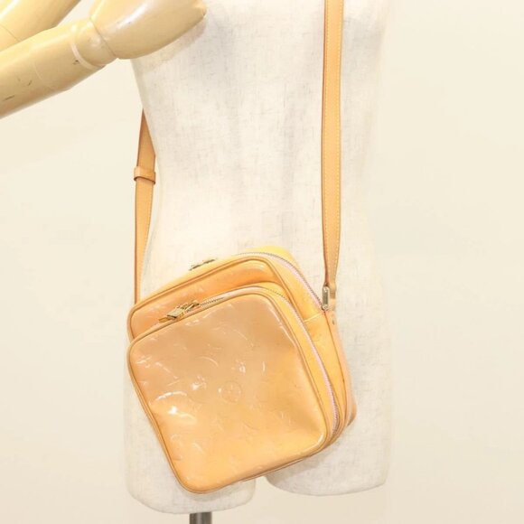 LOUIS VUITTON Monogram Vernis Wooster Bag Marshmallow Pink M91037 Auth 128754 - Picture 14 of 16